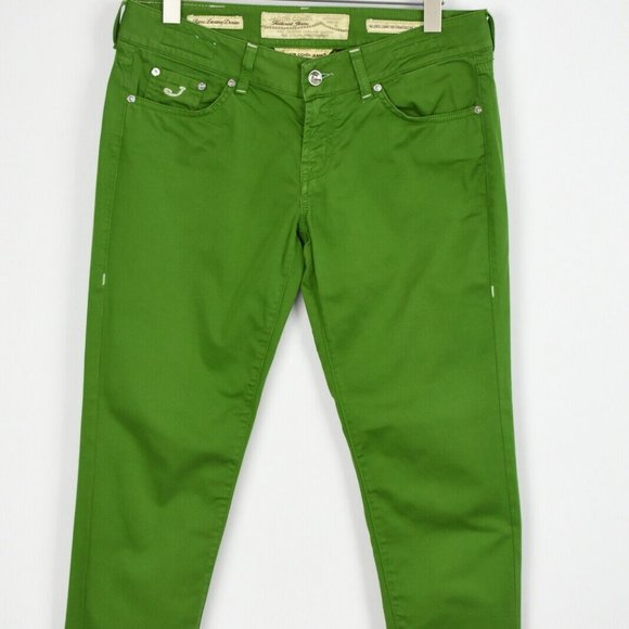 JACOB COHEN J713-s Women's W32 Stretchy Italian Gr